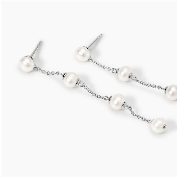 Orecchini Mabina Donna c'era una volta in Argento Perla 563935 - 563935